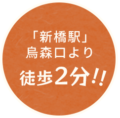 「新橋駅」烏森口より